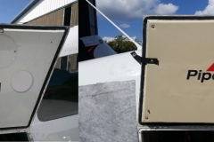 Before and After- Baggage Compartment Door