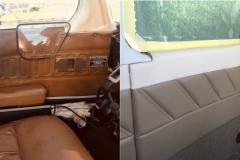 Before and After- Pilot Side Panel